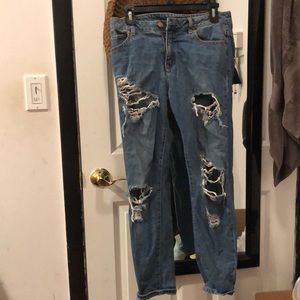 Ripped jeans